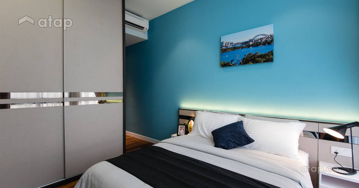 Contemporary Modern Bedroom semi-detached design ideas & photos ...