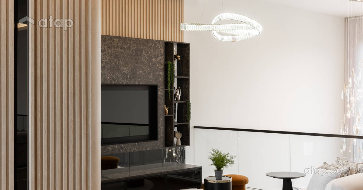 Contemporary Modern Family Room bungalow design ideas & photos Malaysia ...