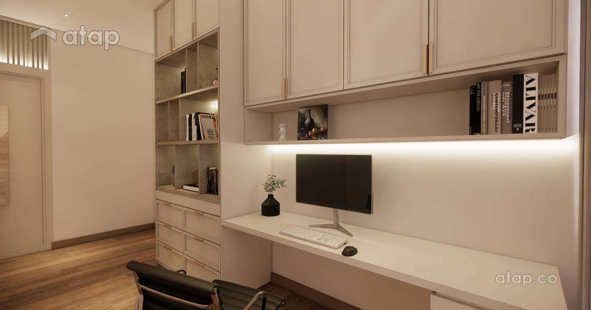 Classic Modern Study Room condominium design ideas & photos Malaysia ...