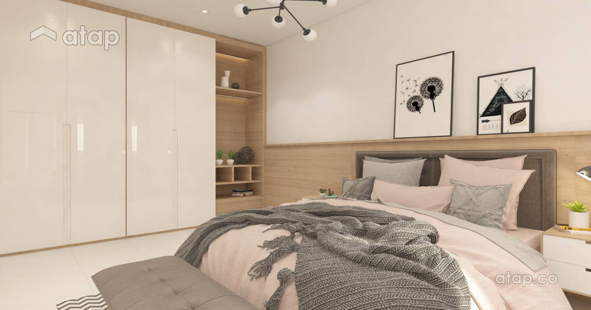 Malaysia Pink Others Bedroom Architectural Interior Design Ideas