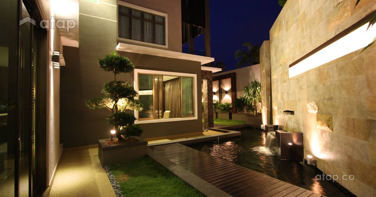 Asian Modern Exterior Garden bungalow design ideas & photos Malaysia ...