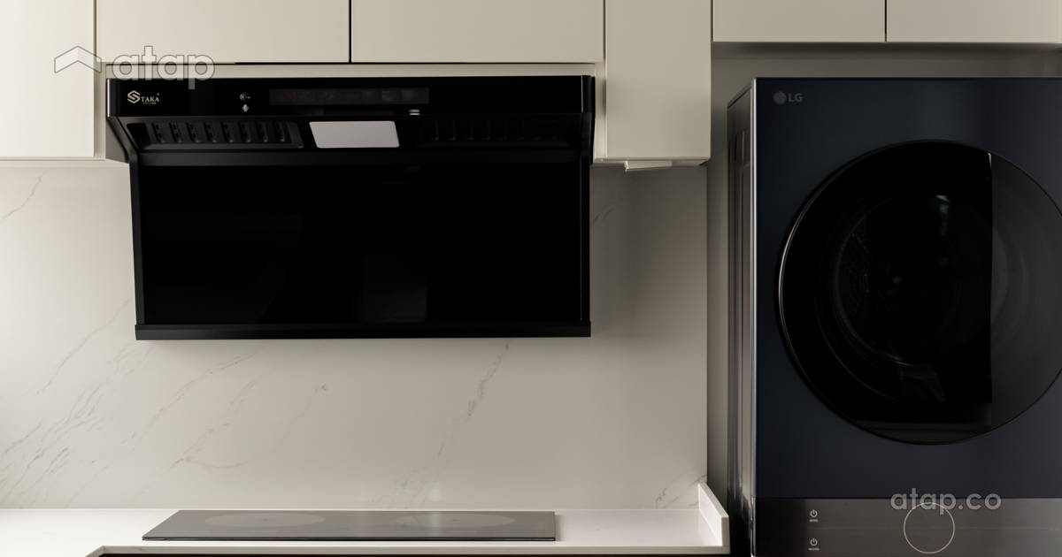 Contemporary Minimalistic Kitchen condominium design ideas & photos ...
