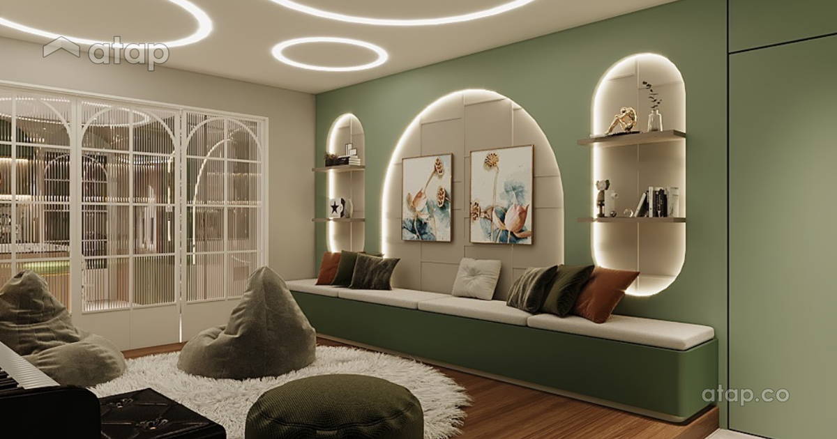 Classic Modern Family Room condominium @ Neo classic Residence 22 | K&J ...