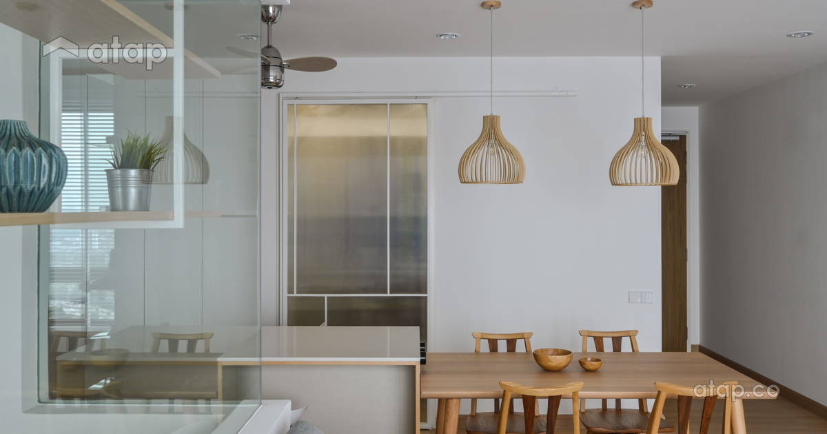 Minimalistic Zen Dining Room condominium design ideas & photos Malaysia ...