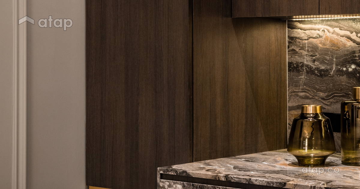 View of Minimalistic Modern Kitchen condominium design ideas & photos Malaysia ...