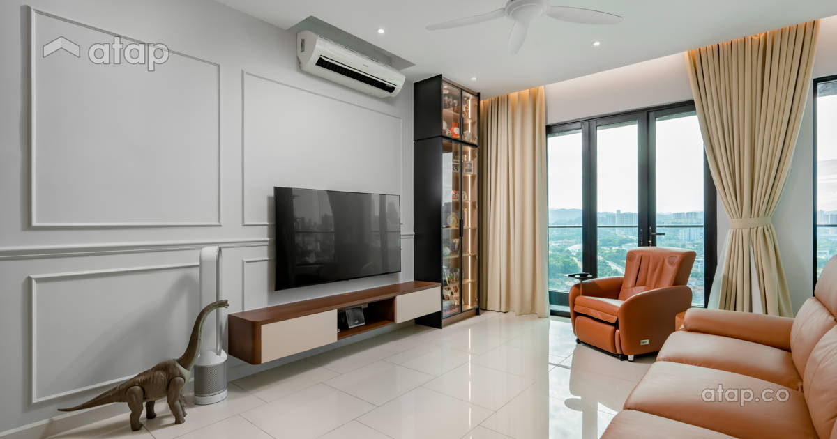Image showcasing Scandinavian Concept The Reach, Titiwangsa interior design renovation ...
