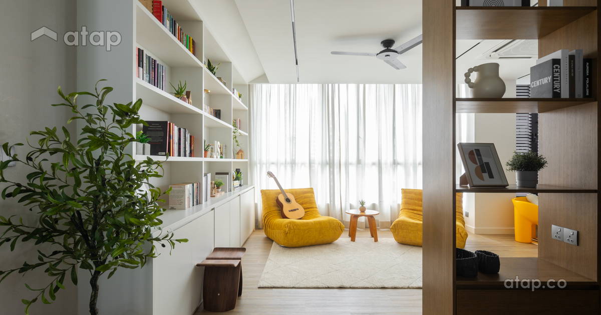 Contemporary Modern Family Room condominium design ideas & photos ...