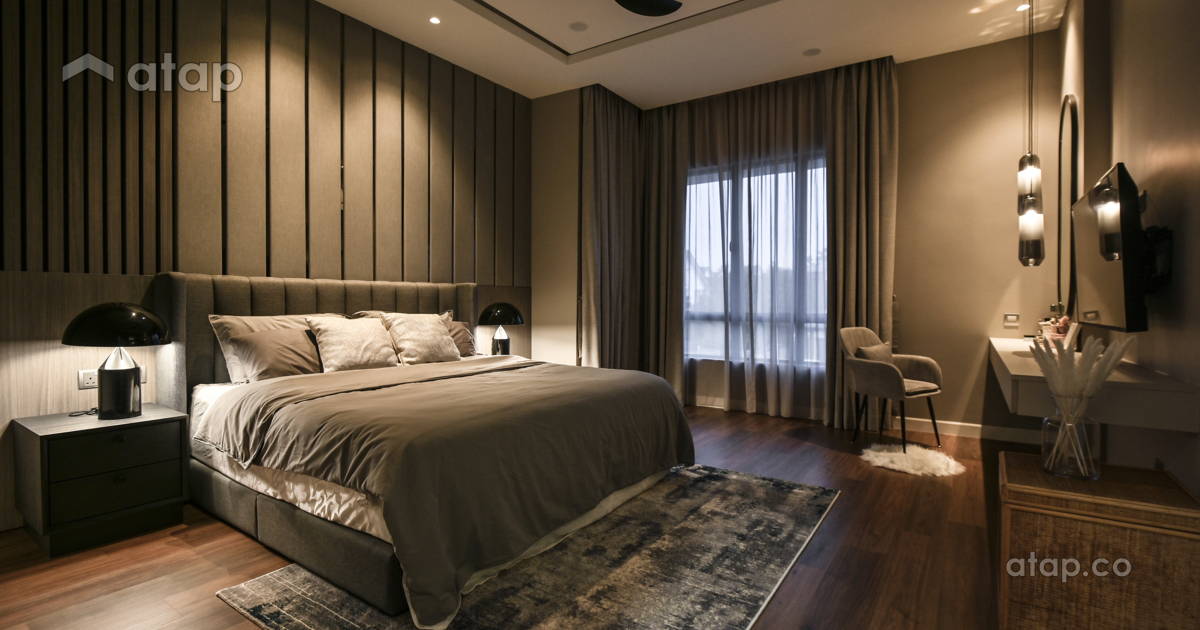 Contemporary Modern Bedroom terrace design ideas & photos Malaysia