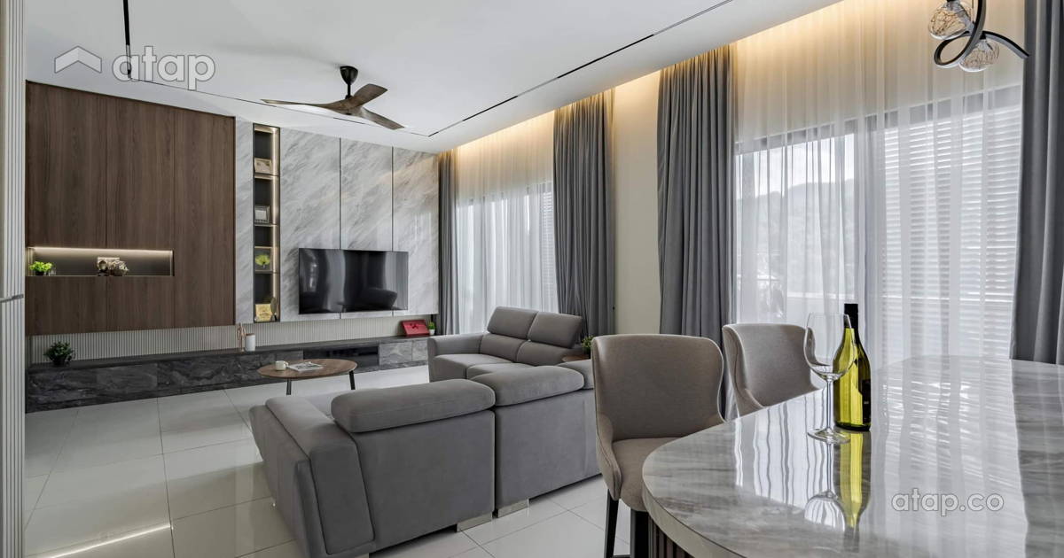 Photo inspiration: Fresh Look at A Modern Contemporary Penthouse At The Veo Kl East Interior