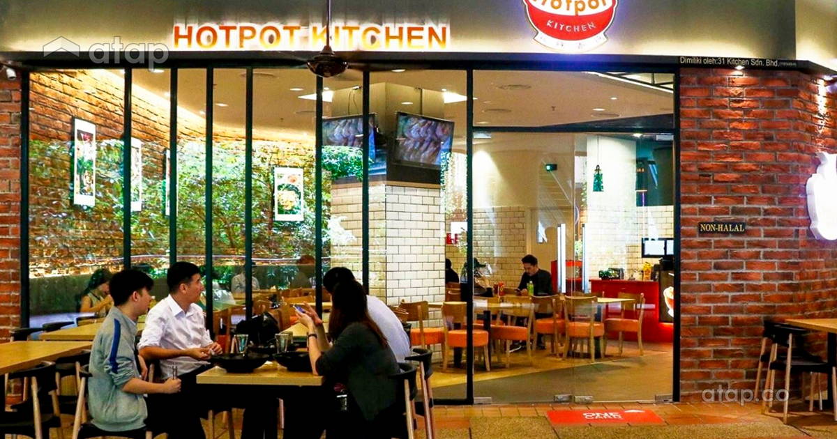 Hotpot Kitchen One Utama Shopping Mall architectural & interior