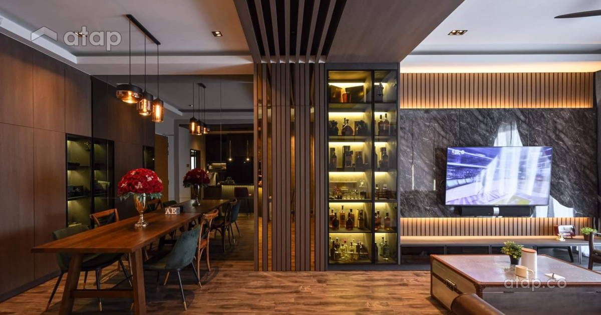 Photo inspiration: Picture Idea: Modern Luxury At Sky Condominium Interior Design Renovation Ideas