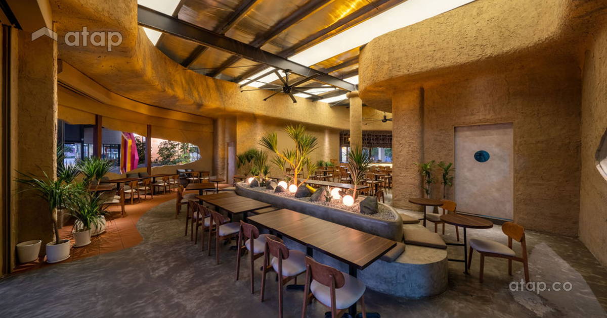 Common Space Mini Food Hall interior design renovation ideas, photos