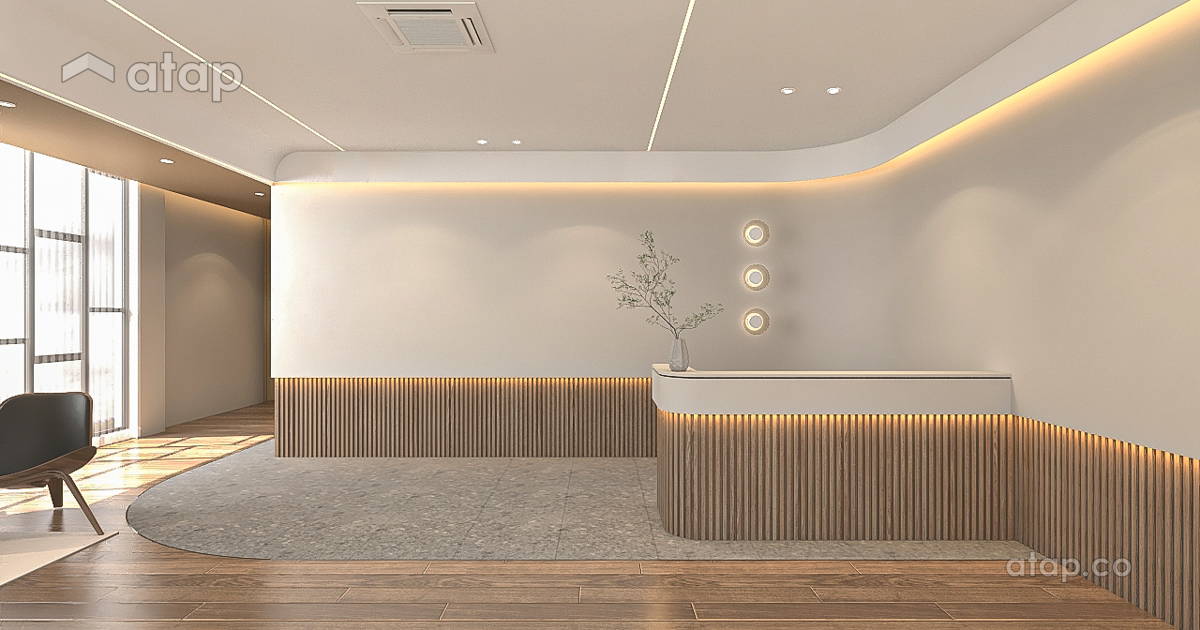 Serenity in Governance: Modern Wabi-Sabi Office Design interior design ...
