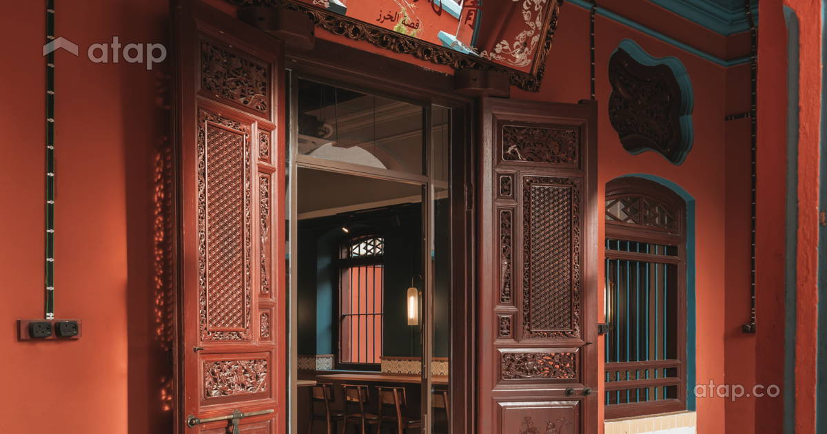 Asian Exterior shophouse design ideas & photos Malaysia | Atap.co