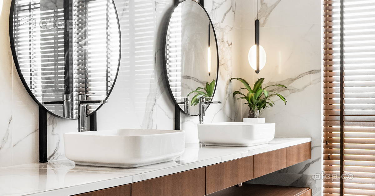 Contemporary Modern Bathroom terrace design ideas & photos Malaysia