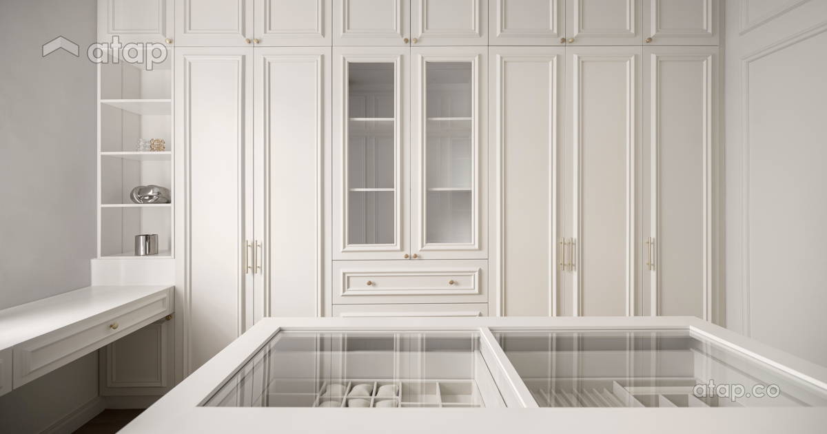 Classic Minimalistic Bedroom semidetached design ideas & photos