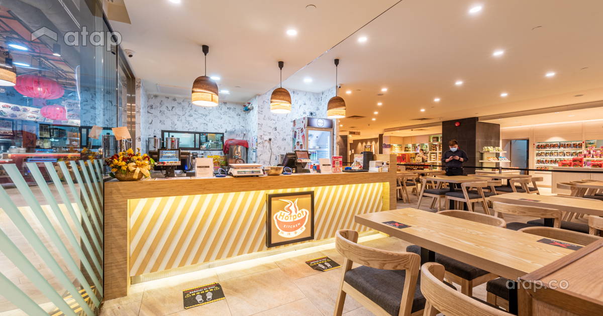 Design & renovation hotpot kitchen restaurant at LOT10 architectural