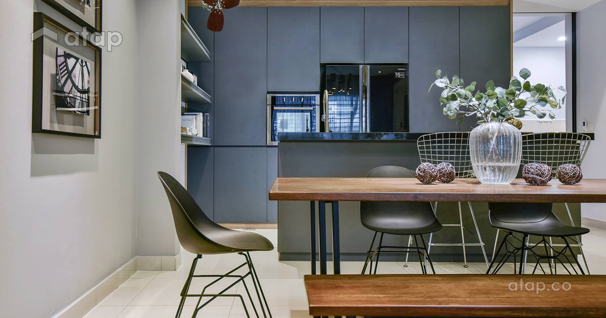 Contemporary Modern Dining Room Kitchen terrace design ideas & photos ...