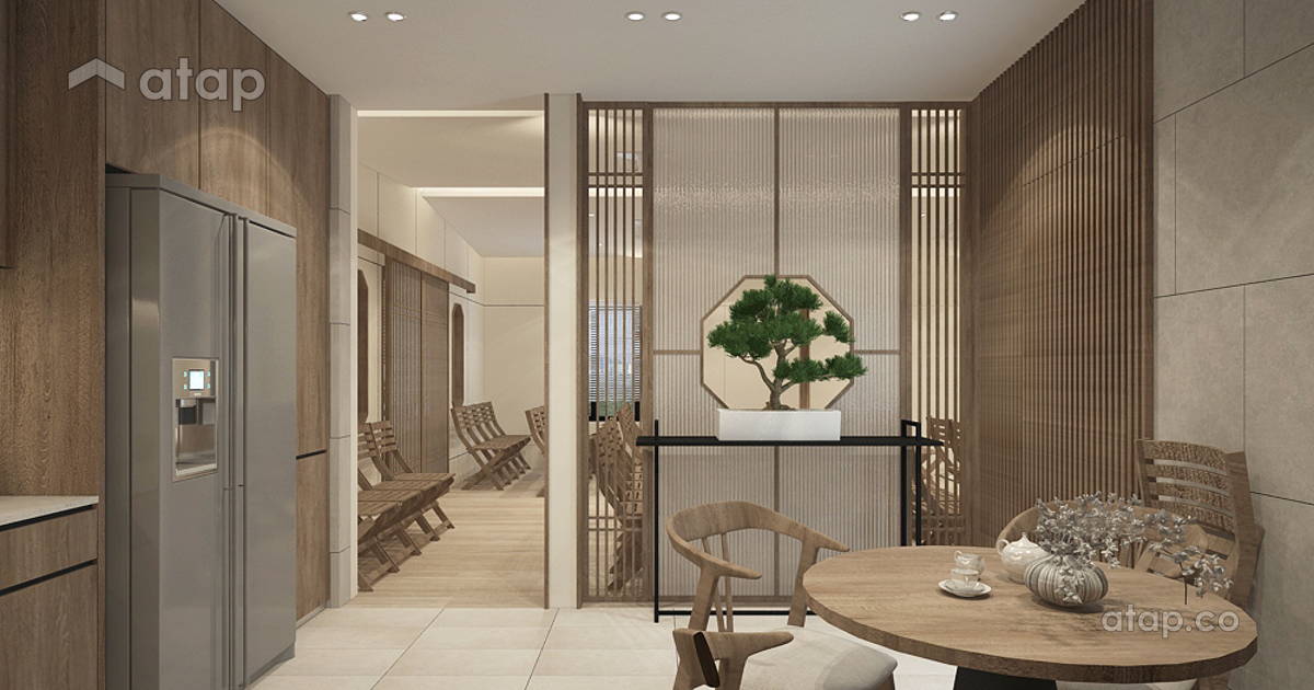 Zen Kitchen semi-detached design ideas & photos Malaysia | Atap.co