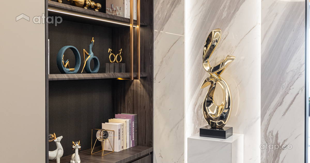 View of Modern Foyer apartment design ideas & photos Malaysia | Atap.co