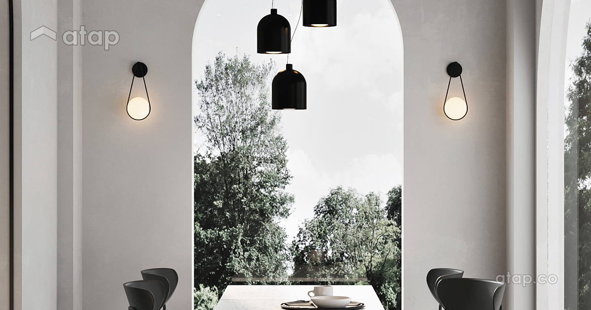 Industrial Minimalistic shophouse design ideas & photos Malaysia Atap.co