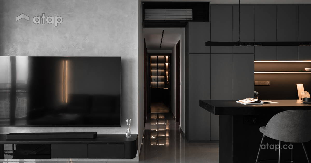 Modern Dark interior design renovation ideas, photos and price in ...