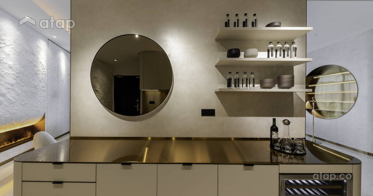 Contemporary Kitchen condominium design ideas & photos Malaysia | Atap.co