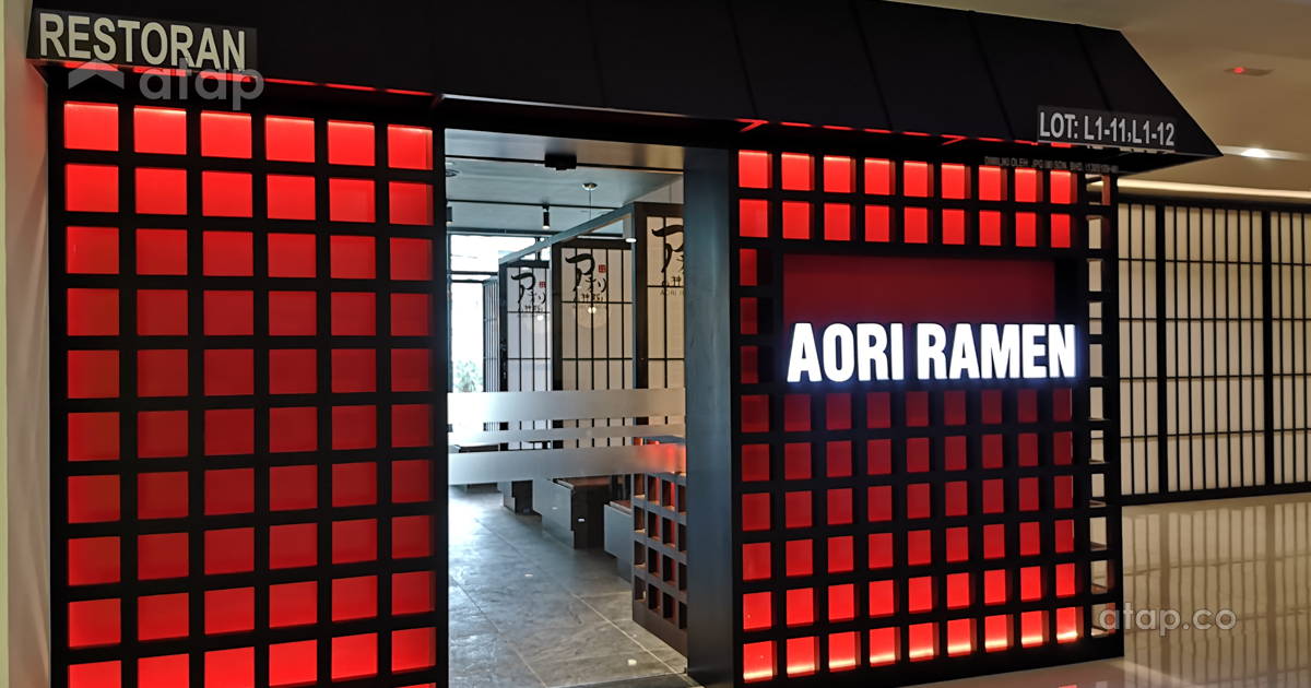 Aori Ramen At Jesselton Mall Kk Sabah Architectural Interior Design Renovation Ideas Photos And Price In Malaysia Atap Co