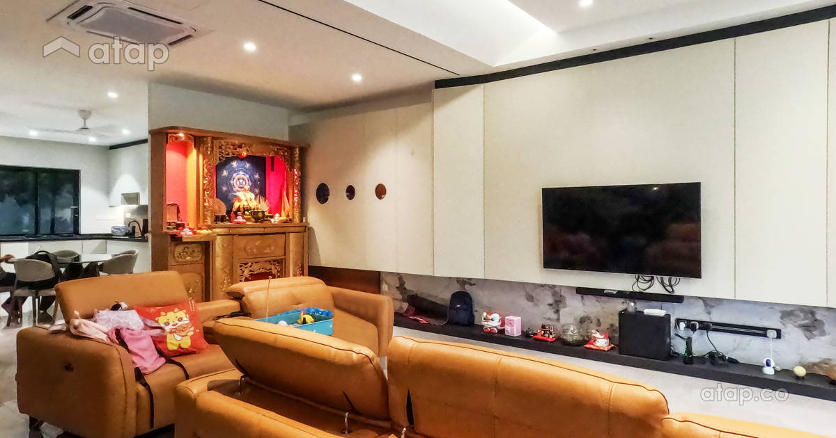 Contemporary Modern Living Room terrace design ideas & photos Malaysia ...