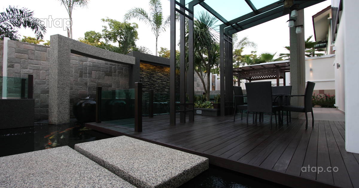 Asian Modern Exterior semi-detached design ideas & photos Malaysia ...