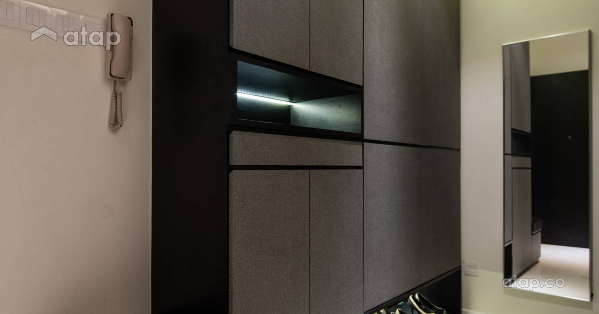 Contemporary Modern Foyer semi-detached design ideas & photos Malaysia ...