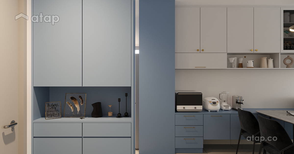 Razak City Residences - Blue Modernity interior design renovation ideas ...