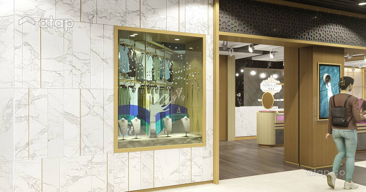 Asian Modern Exterior Retail shophouse design ideas & photos Malaysia ...