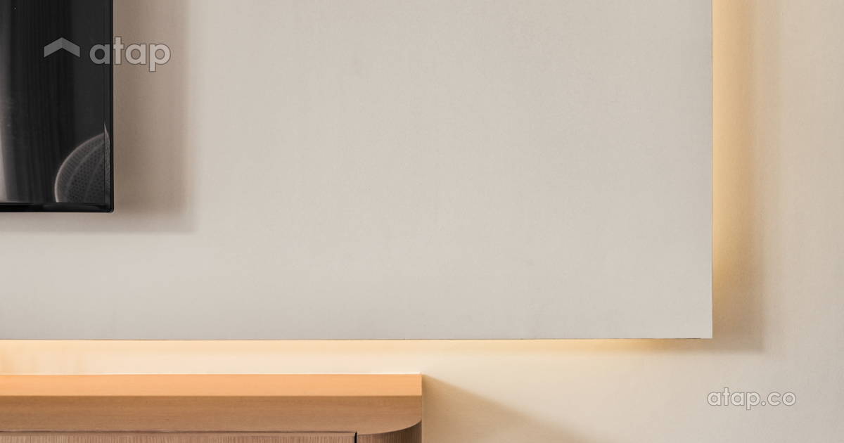 Scandinavian Zen Living Room condominium design ideas & photos Malaysia