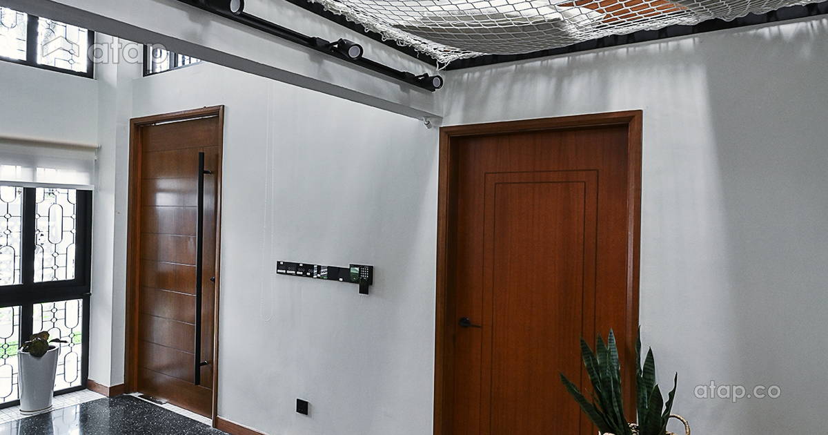 Retro Vintage Foyer bungalow design ideas & photos Malaysia | Atap.co