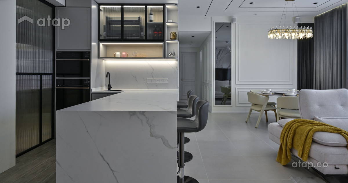 Classic Modern Family Room Living Room condominium design ideas ...