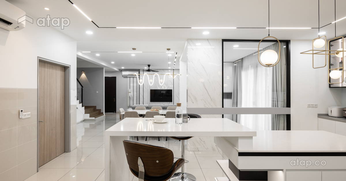 Contemporary Kitchen terrace design ideas & photos Malaysia | Atap.co