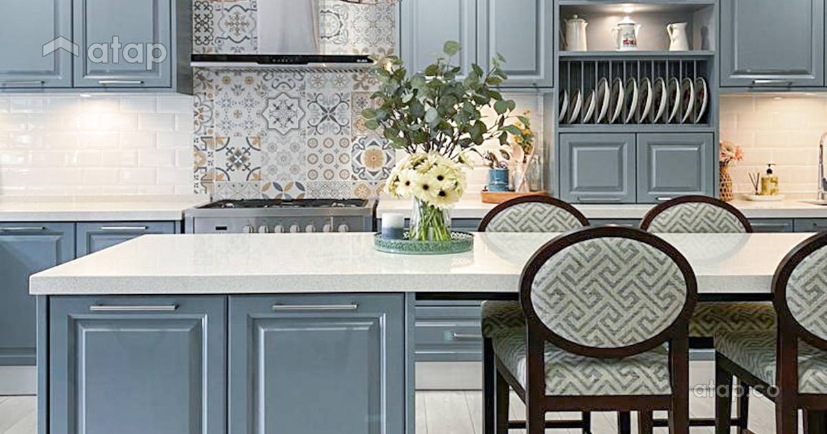 Classic Modern Kitchen Terrace Design Ideas Photos Malaysia Atap Co