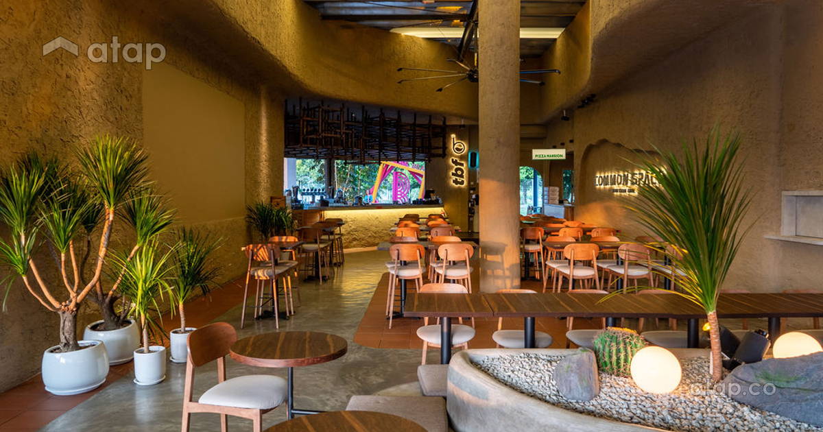 Common Space Mini Food Hall interior design renovation ideas, photos