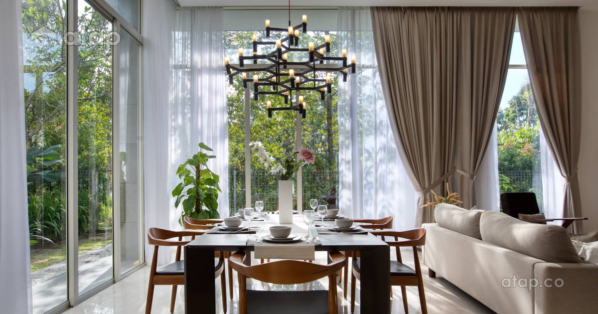 Contemporary Modern Dining Room bungalow design ideas & photos Malaysia ...