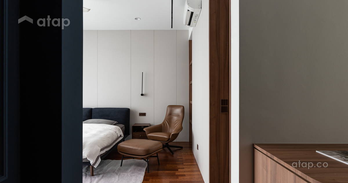 Minimalistic Scandinavian Bedroom condominium design ideas & photos ... - Penthouse Bedroom Scandinavian Minimalist Interior