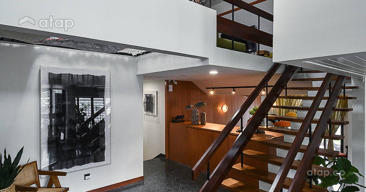 Retro Vintage Foyer bungalow design ideas & photos Malaysia | Atap.co