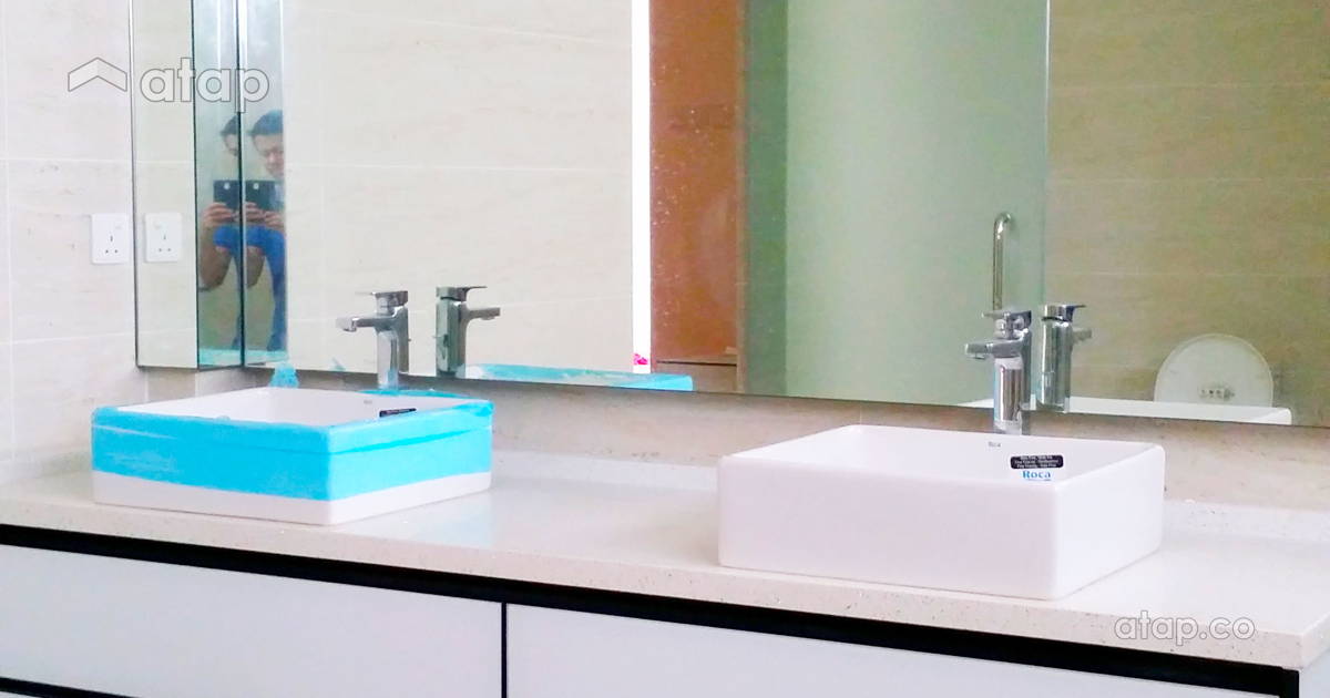 Scandinavian Zen Bathroom Dining Room semidetached design ideas