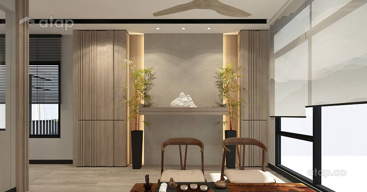 Contemporary Modern bungalow design ideas & photos Malaysia | Atap.co