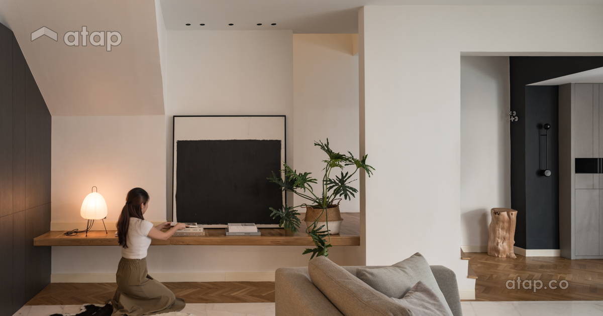 STYLISH COMPOSURE - Double storey interior design renovation ideas ...