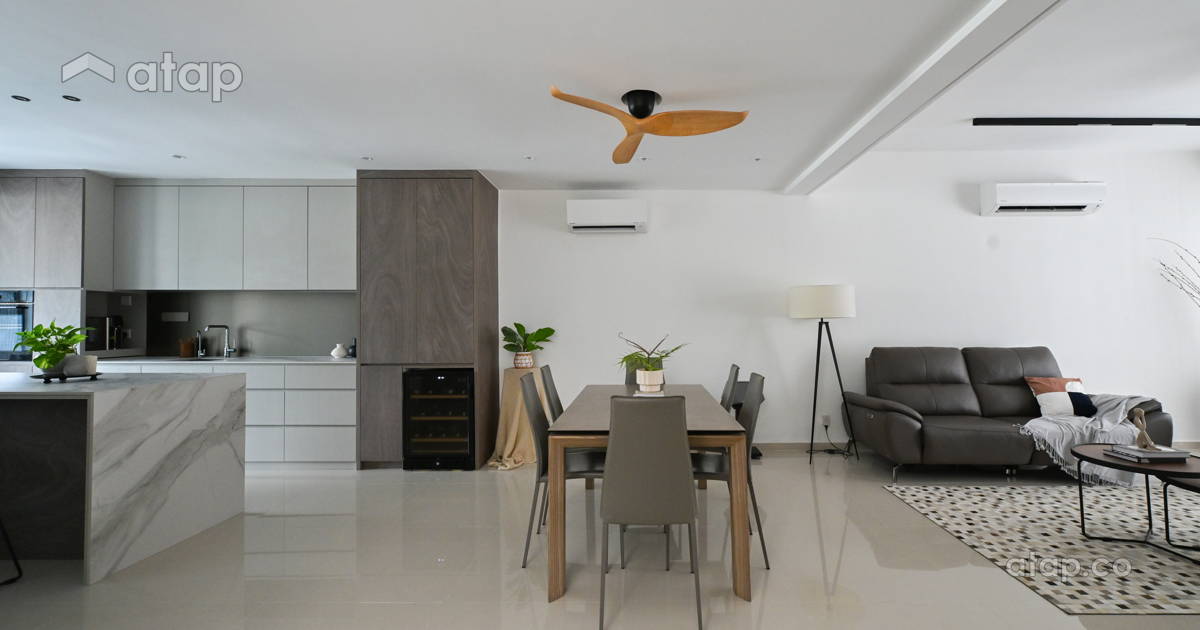 Contemporary Modern Dining Room Kitchen terrace design ideas & photos ...