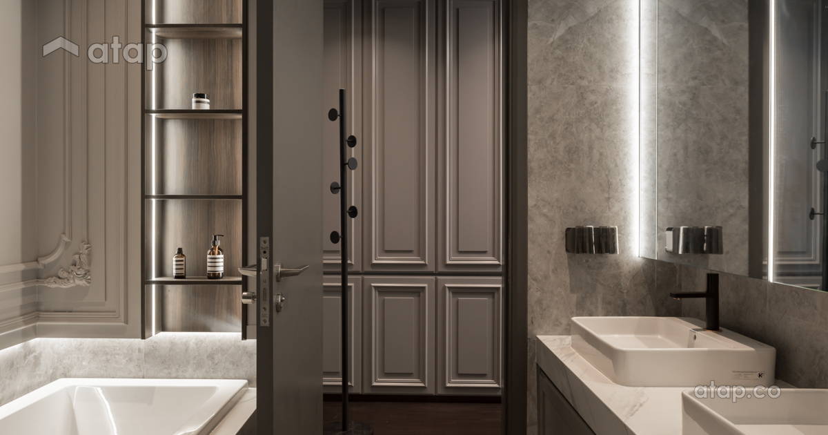 Classic Modern Bathroom condominium design ideas & photos Malaysia ...