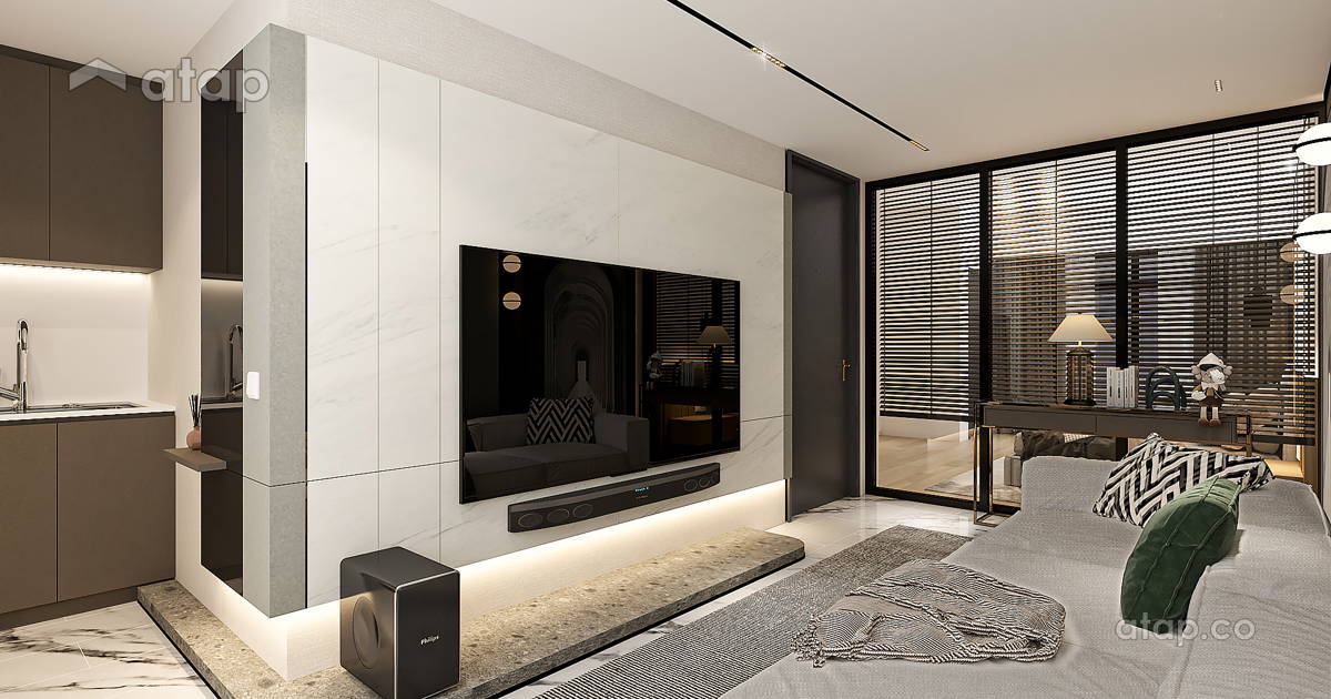 Photo inspiration: Picture Idea: Eaton Residences L Modern Serenity Interior Design Renovation Ideas