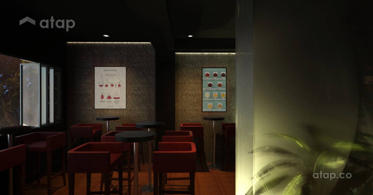 HiDbar Château DeCanter, TTDI interior design renovation ideas