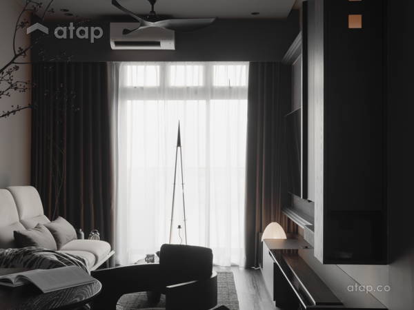Minimalistic Modern Living Room condominium design ideas & photos ...